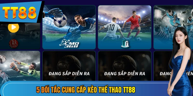 5 đối tác cung cấp kèo thể thao TT88