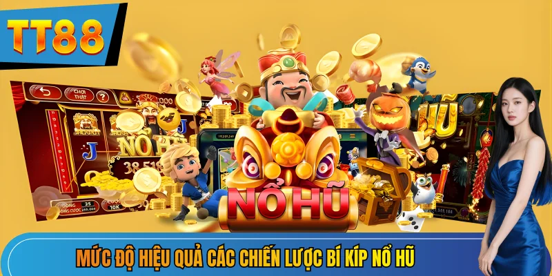 Mức độ hiệu quả các chiến lược bí kíp nổ hũ